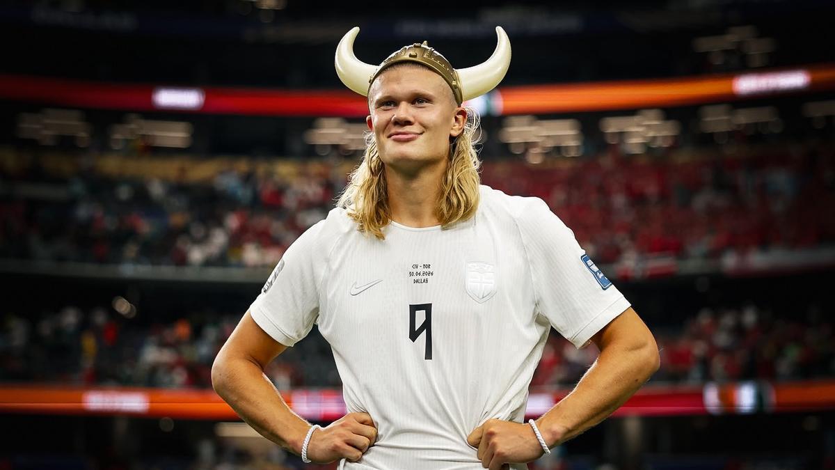 Haaland es uno de los grandes nombres propios del Mundial.