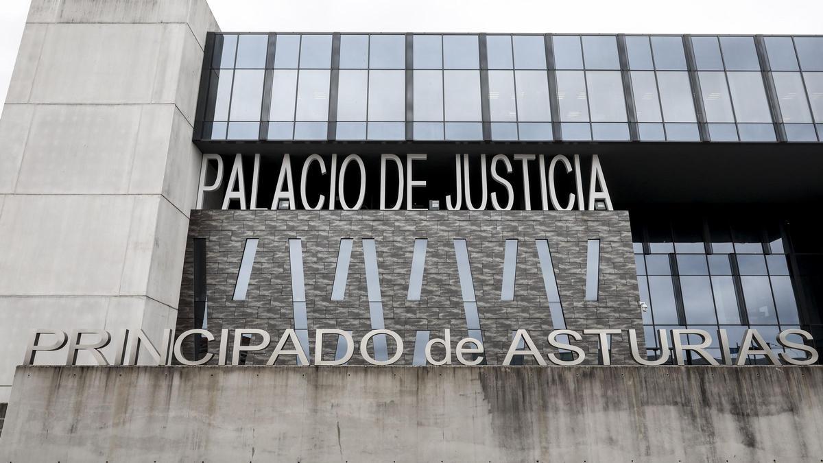 Vista del Palacio de Justicia.