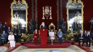 Felip VI reivindica l’aposta de Joan Carles I per la democràcia