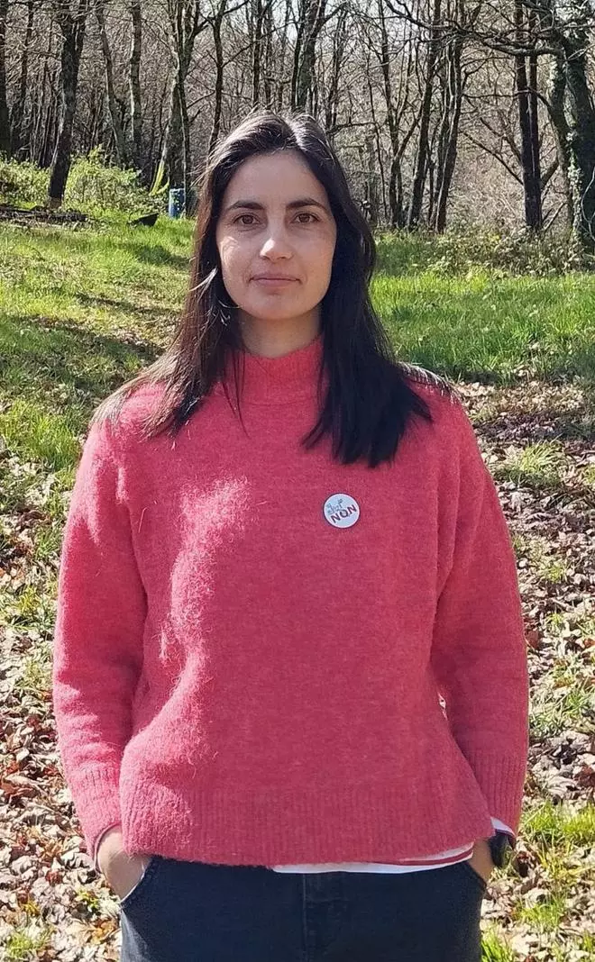 Marta Gontá. portavoz da plataforma Por unha Ulloa Viva: “O proxecto de Altri para a planta de Palas non ten en conta a xente que vive neste territorio”