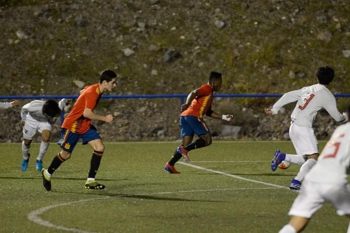 08-02-19. LAS PALMAS DE GRAN CANARIA. Final de la Copa del Atlántico entre España y Japón.  FOTO: JOSÉ CARLOS GUERRA.