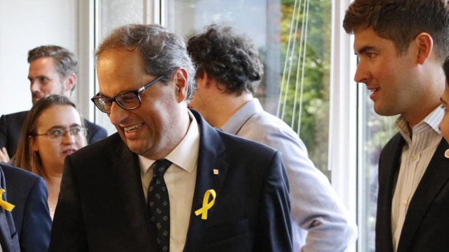 Quim Torra des dels EUA: Treballarem pel reconeixement internacional de la República