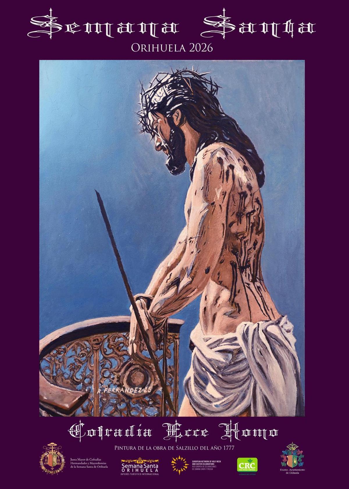 Cartel oficial de la Semana Santa de Orihuela 2026