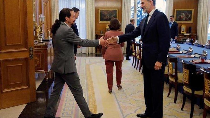 Felipe VI preside el Consejo de Seguridad Nacional, el primero al que está convocado Iglesias