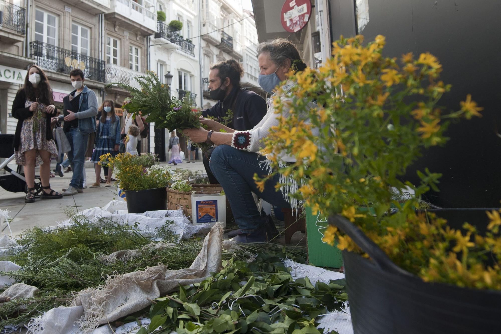 Así vive A Coruña el segundo San Juan en pandemia