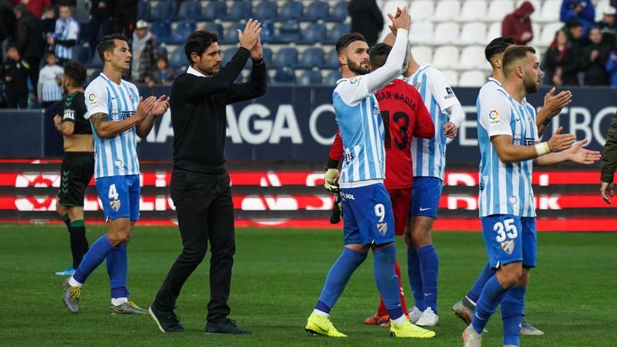 De los tres próximos e importantes partidos para el Málaga CF, dos se jugarán entre los muros de La Rosaleda.