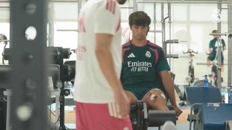Jueves de doble sesión para el Real Madrid