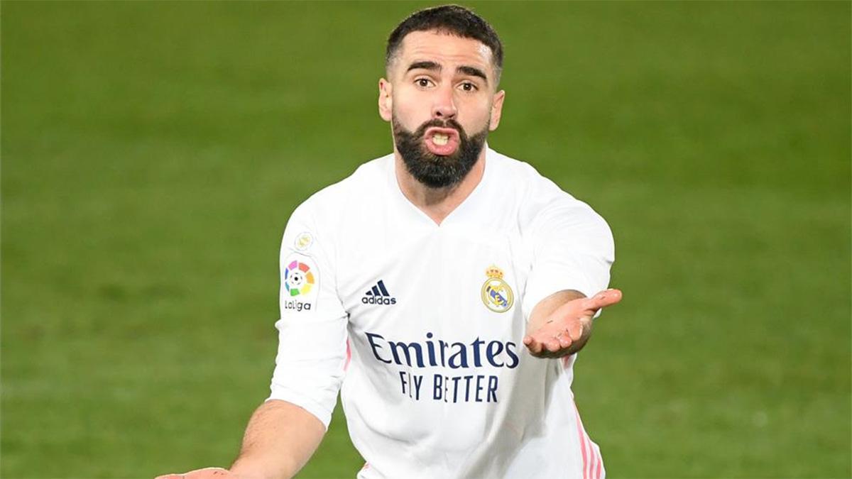 La cara de Carvajal tras la debacle blanca