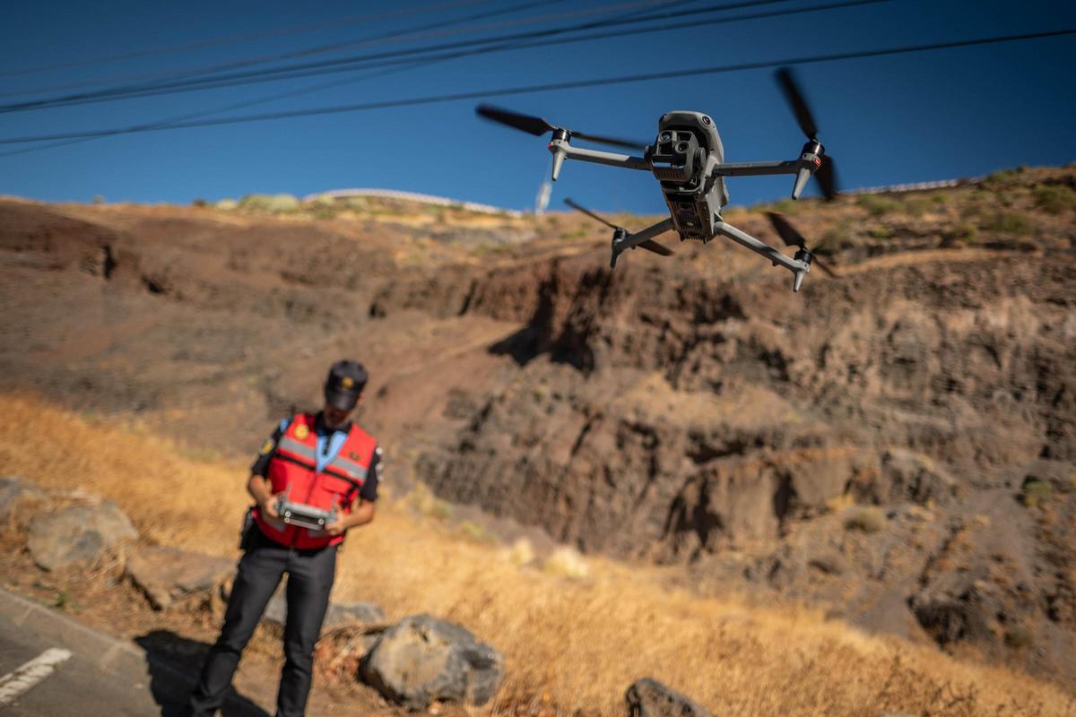 Drones de la Policía de Santa Cruz
