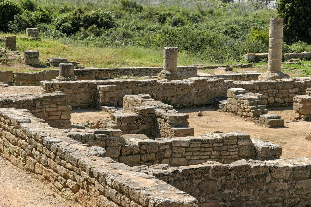 Los restos de la primera de ciudad romana de Mallorca