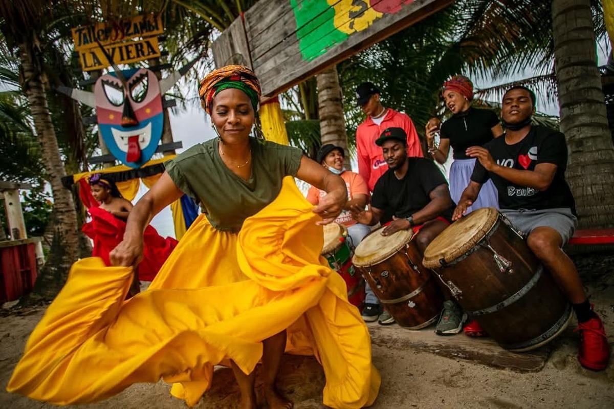 Sheila Osorio, folclorista y profesora de bomba en Loíza (Puerto Rico)
