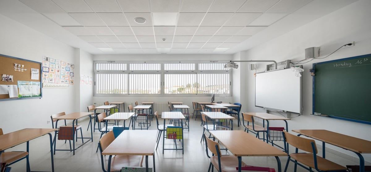 Clase de un centro educativo.