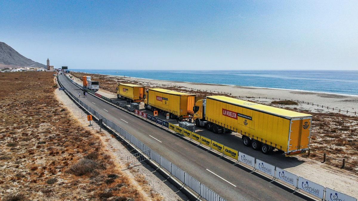 Correos, operador logístico de La Vuelta