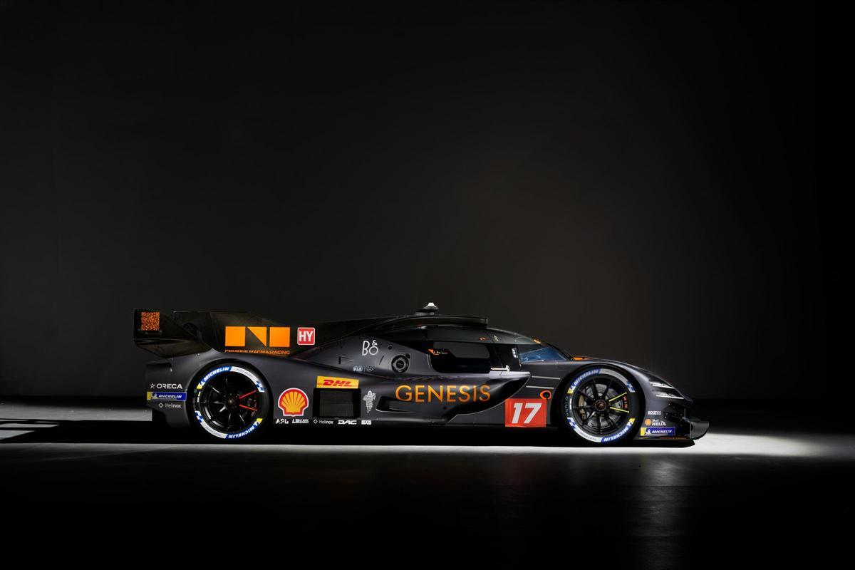 Lateral del Hypercar de Genesis GMR-001