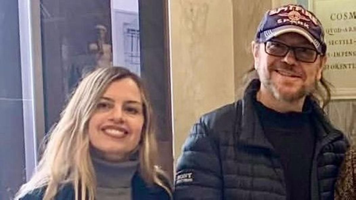 María Amaro y Santiago Segura