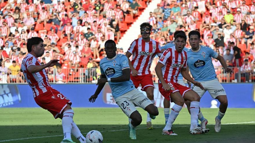 El Almería - Celta Fortuna, en imágenes