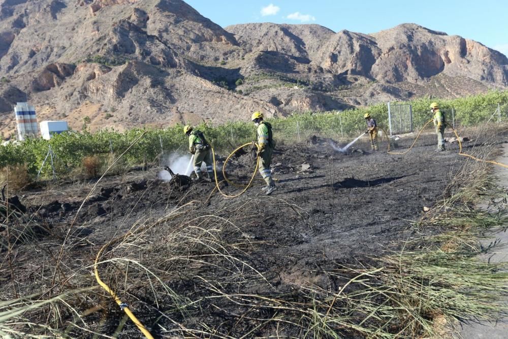 Incendio en Redován