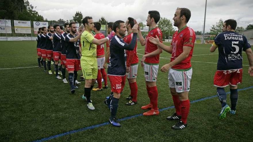 Estudiantil y Estradense podría encontrarse por primera vez en Tercera División. // Bernabé