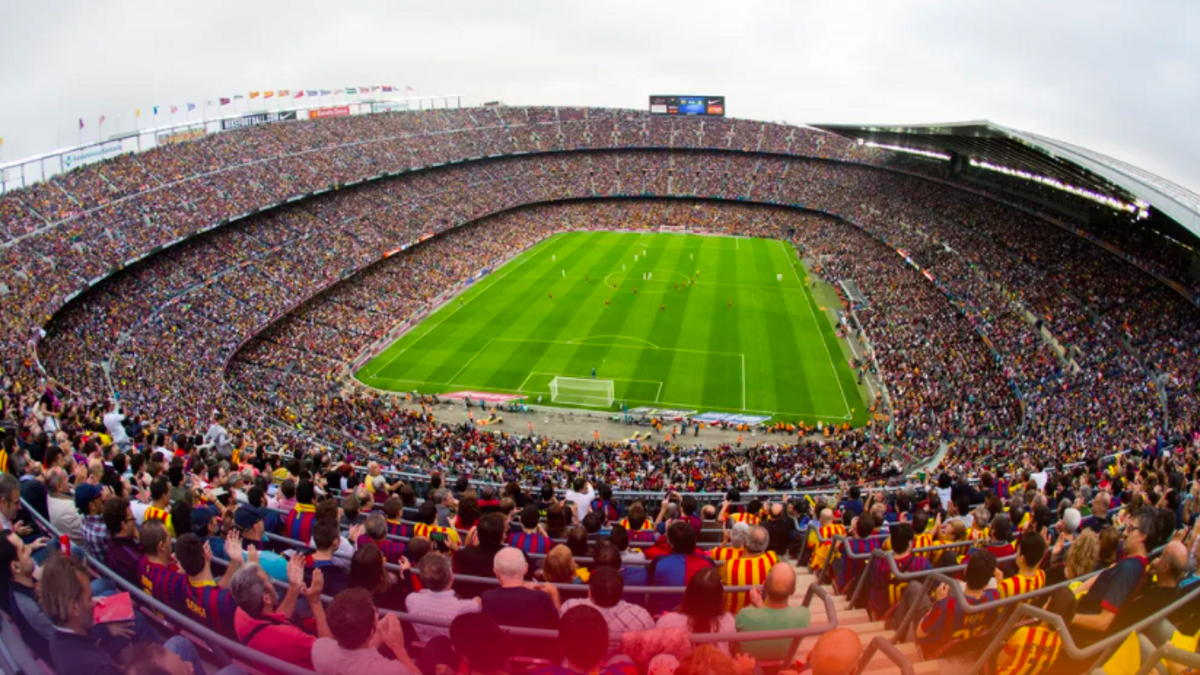 Una imagen del Camp Nou.