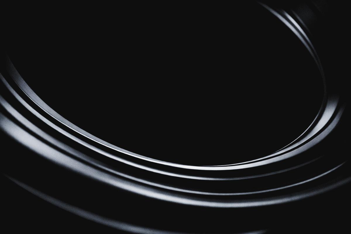 Detalle de la curva que evoca el trofeo diseñado por Pininfarina.