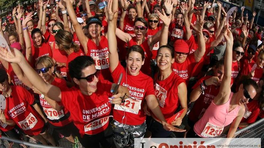 La salida de la Carrera de la Mujer