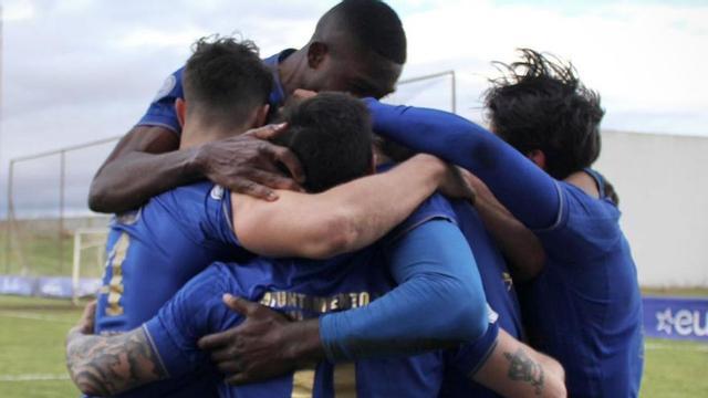 Los jugadores del CD Villaralbo celebran un gol. | CD VILLARALBO