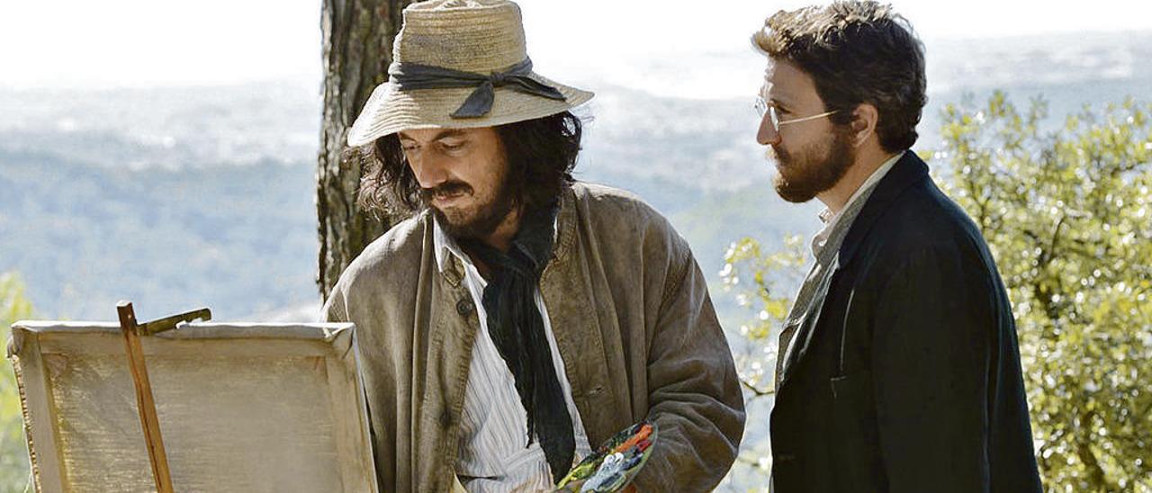 Guillaume Galienne y Guillaume Canet, en un fotograma de &quot;Cézanne y yo&quot;.