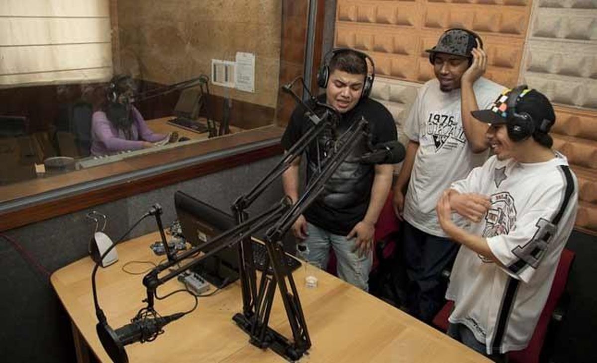 Wally, Riffo i Luis a la ràdio Barcelona Latina