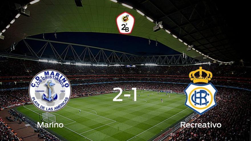 El Marino consigue la victoria en casa frente al Recreativo (2-1)