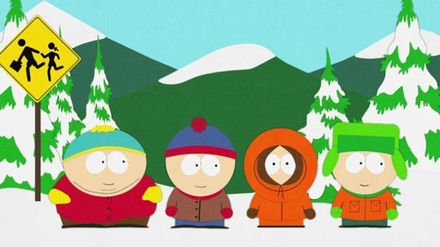 Los personajes de SouthPark.