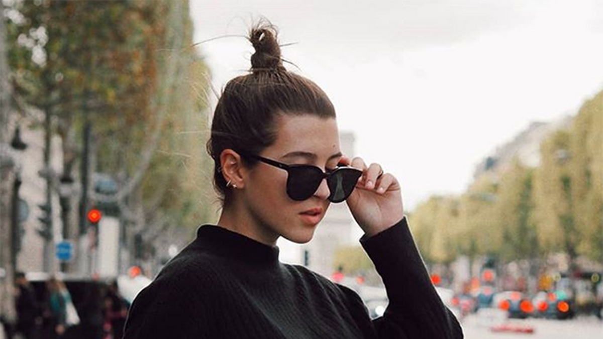 Alba Diaz Martin posando en París