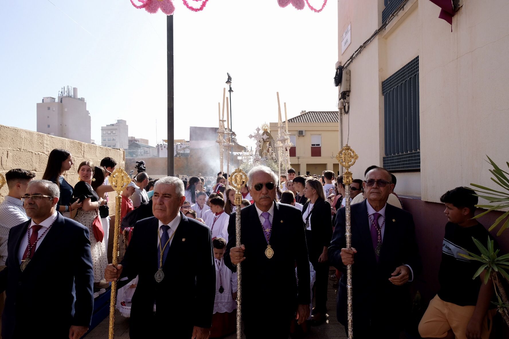 Las imágenes de la procesión de la Virgen de la Trinidad