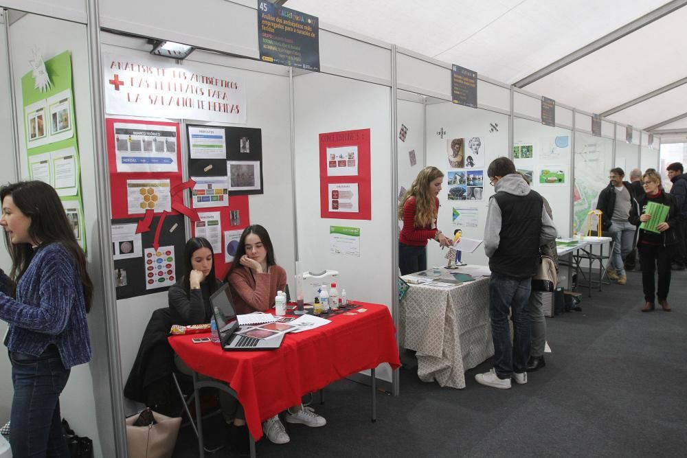 Explosión de ideas en la carpa de Galiciencia