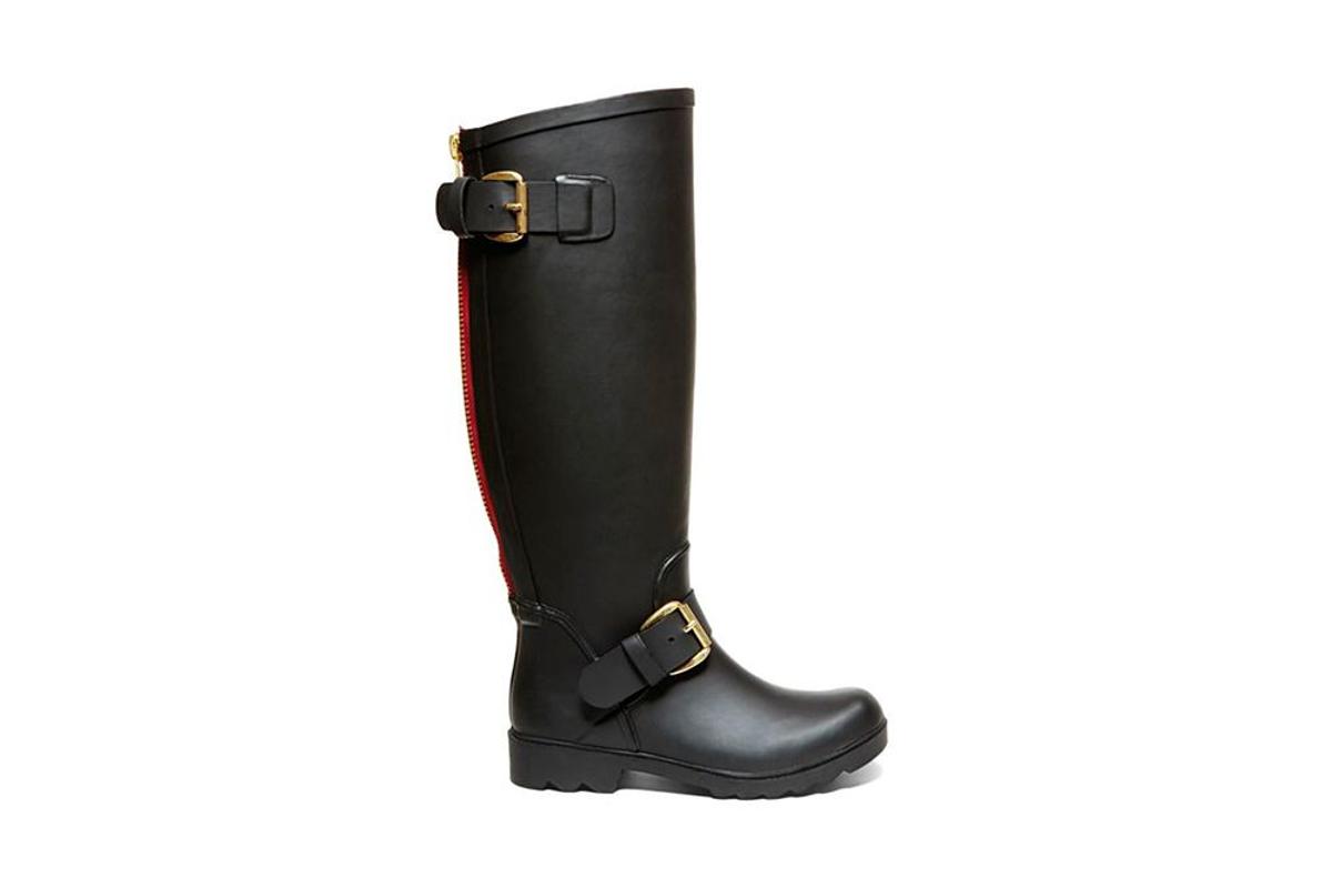 Botas de agua altas con hebillas, de Steve Madden