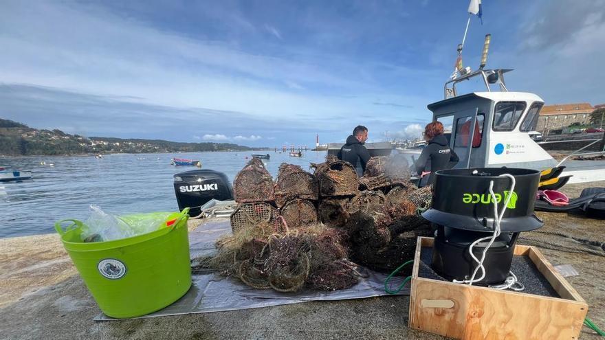 Arranca el proyecto de recuperación ambiental Morrazo Somerxido II para limpiar de residuos el fondo marino