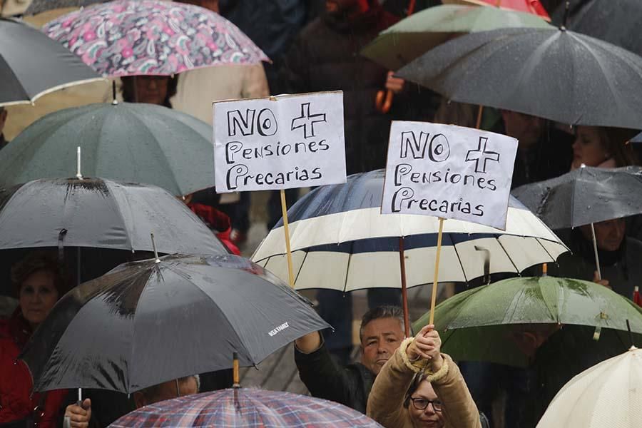 Marcha por las pensiones en Córdoba