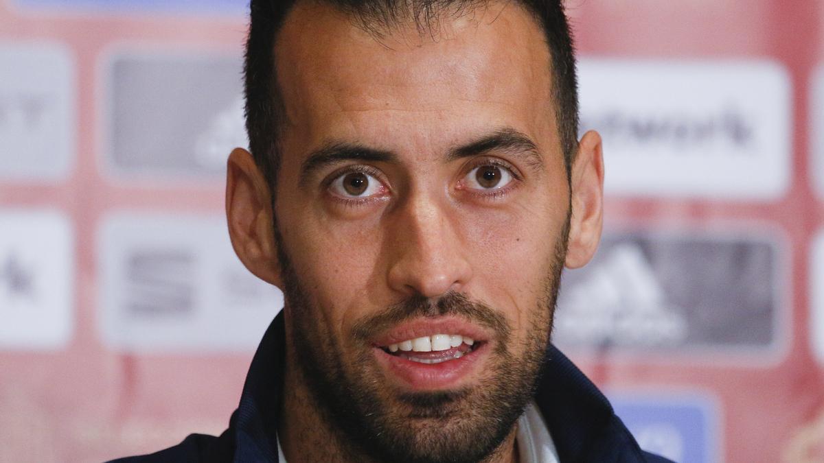 Sergio Busquets, auf einem Bild von Oktober 2020.