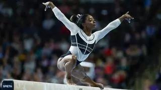 Simone Biles, tras su regreso a la gimnasia: "Ahora creo un poco más en mí"