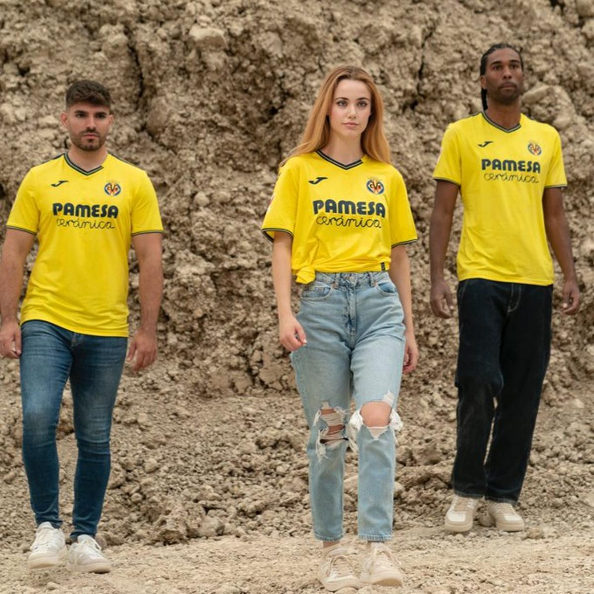 Presentación de las nuevas camisetas del Villarreal
