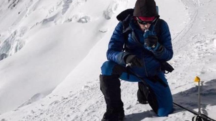 Kilian Jornet va completar l&#039;ascensió a l´Everest la matinada de diumenge a dilluns.