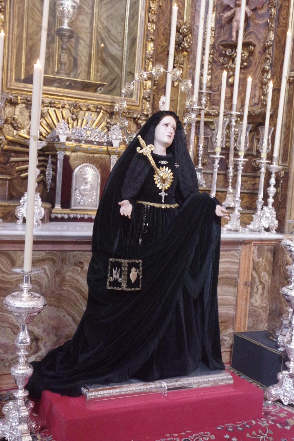 Semana Santa de Málaga 2026 | Pésame a la Santísima Virgen de Servitas