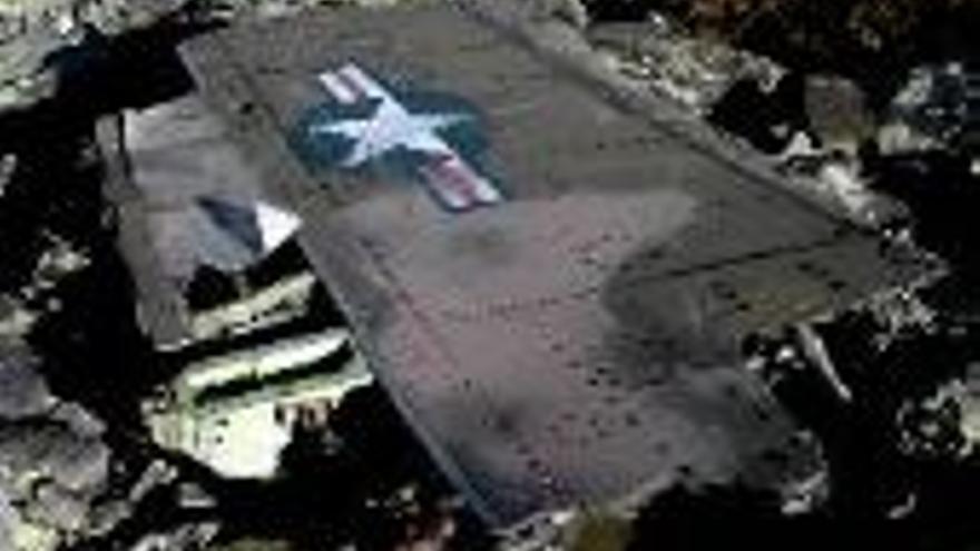 El Moncayo aún tiene restos de dos aviones caídos hace 20 años