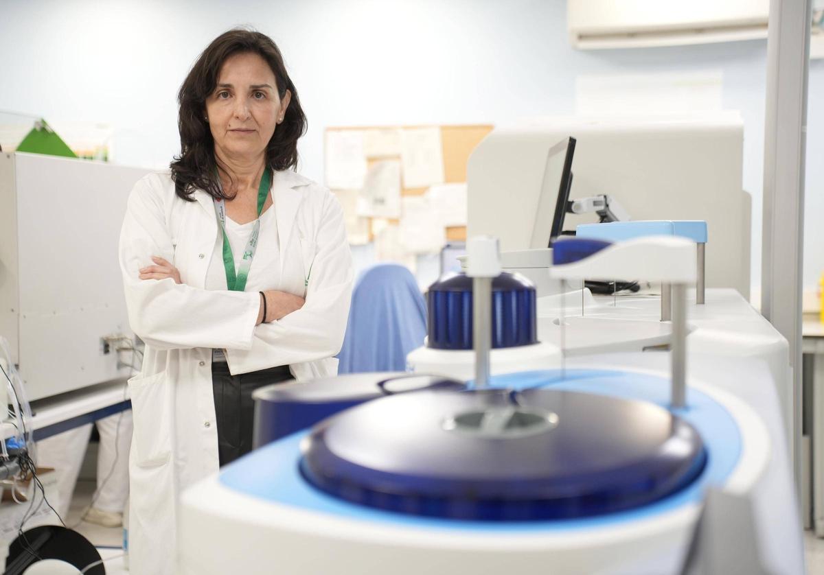 La jefa de Inmunología del hospital Reina Sofía y presidenta del Congreso de la Sociedad Española de Inmunología, Aurora Jurado.