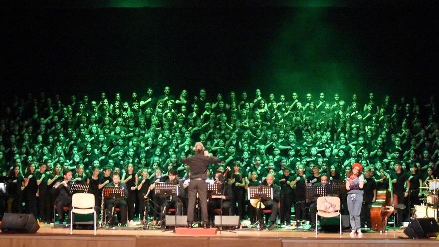 Un momento del concierto en Torremolinos.