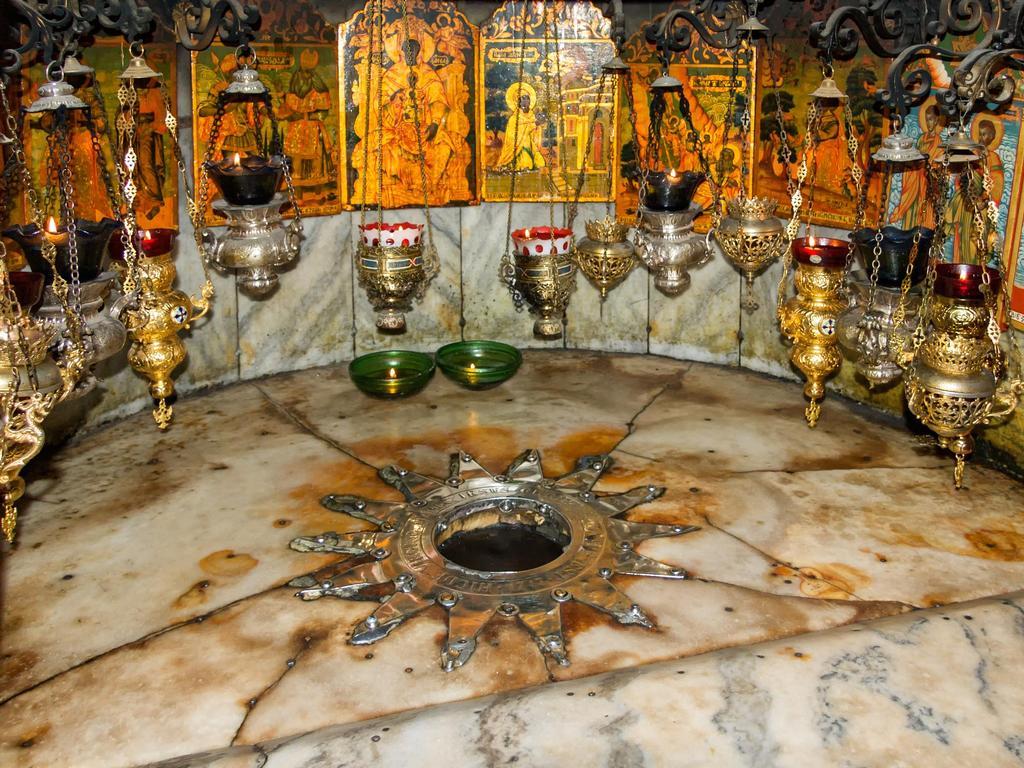 La basílica se levanta sobre el pesebre en el que nació Jesús