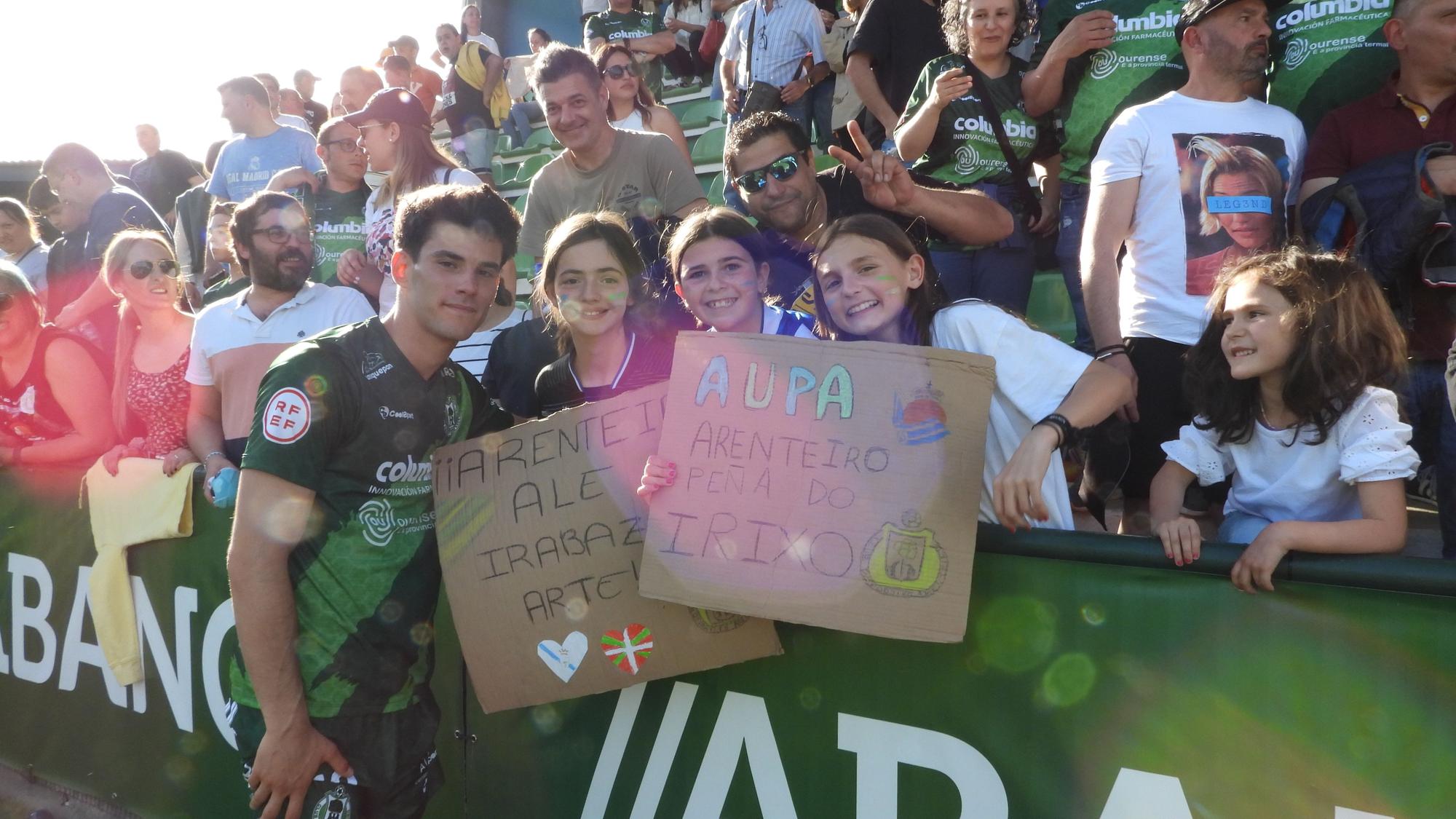 Las mejores imágenes del encuentro entre el Arenteiro y el Burgos Promesas (2-1)