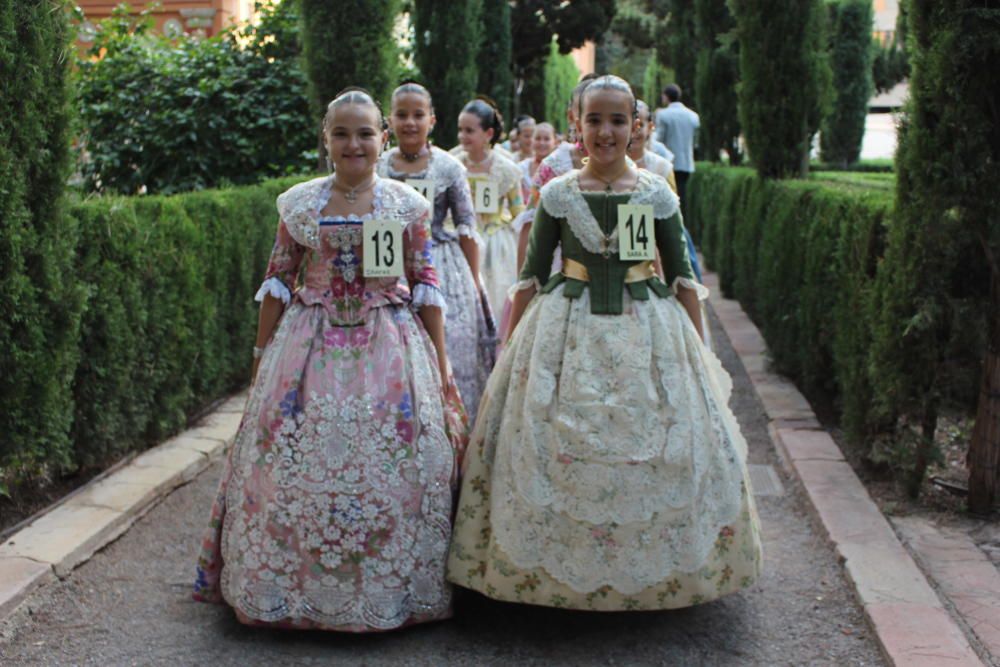 Los Jardines de Monforte acogieron la prueba de las infantiles con moño único