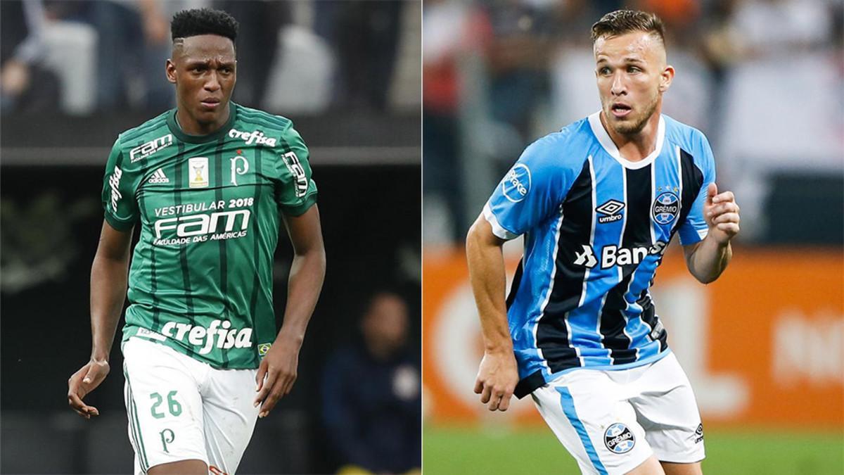 El Barça negociará por Yerry Mina y Arthur