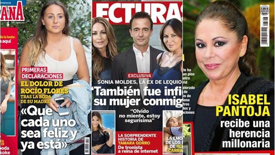 Las portadas de la prensa rosa