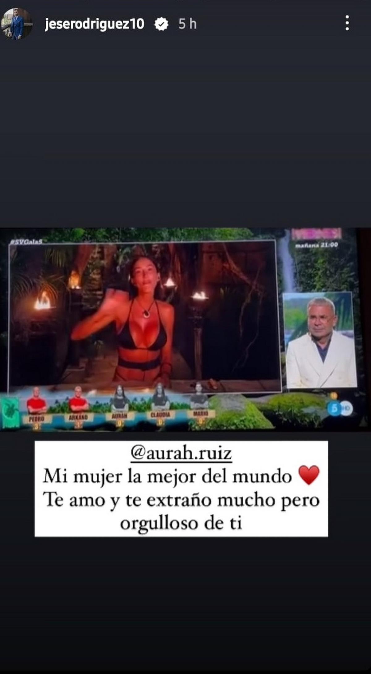 Captura de pantalla de uno de los 'reels' publicados por Jesé Rodríguez en su cuenta personal de Instagram.